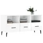 Sperrholz TV-Möbel glänzend weiß 102x36x50 cm von vidaXL, TV-Möbel - Ref: Foro24-829054, Preis: 61,52 €, Rabatt: %