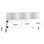 Sperrholz TV-Möbel glänzend weiß 102x36x50 cm von vidaXL, TV-Möbel - Ref: Foro24-829054, Preis: 61,52 €, Rabatt: %