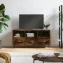 TV-Möbel aus geräucherter Eiche 102x36x50 cm von vidaXL, TV-Möbel - Ref: Foro24-829009, Preis: 76,99 €, Rabatt: %