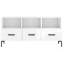 Hochglanzweißer TV-Schrank aus Sperrholz, 102 x 36 x 50 cm von vidaXL, TV-Möbel - Ref: Foro24-829038, Preis: 62,88 €, Rabatt: %