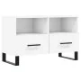 White plywood TV cabinet 80x36x50 cm by vidaXL, TV Furniture - Ref: Foro24-828996, Price: 69,35 €, Discount: %