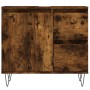 Badezimmerschrank aus geräuchertem Eichensperrholz, 65 x 33 x 60 cm von vidaXL, Badezimmerwaschtische - Ref: Foro24-831609, P...