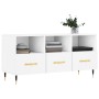 Weißer TV-Schrank aus Holzwerkstoff, 102 x 36 x 50 cm von vidaXL, TV-Möbel - Ref: Foro24-829012, Preis: 65,80 €, Rabatt: %