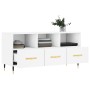 Weißer TV-Schrank aus Holzwerkstoff, 102 x 36 x 50 cm von vidaXL, TV-Möbel - Ref: Foro24-829012, Preis: 65,80 €, Rabatt: %