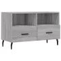 Mueble de TV madera de ingeniería gris Sonoma 80x36x50 cm de vidaXL, Muebles TV - Ref: Foro24-828994, Precio: 50,19 €, Descue...