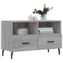 Mueble de TV madera de ingeniería gris Sonoma 80x36x50 cm de vidaXL, Muebles TV - Ref: Foro24-828994, Precio: 50,19 €, Descue...