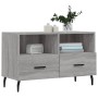 Sonoma grauer TV-Schrank aus Holzwerkstoff, 80 x 36 x 50 cm von vidaXL, TV-Möbel - Ref: Foro24-828994, Preis: 50,65 €, Rabatt: %
