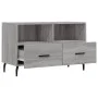 Mueble de TV madera de ingeniería gris Sonoma 80x36x50 cm de vidaXL, Muebles TV - Ref: Foro24-828994, Precio: 50,19 €, Descue...