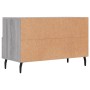 Sonoma grauer TV-Schrank aus Holzwerkstoff, 80 x 36 x 50 cm von vidaXL, TV-Möbel - Ref: Foro24-828994, Preis: 50,65 €, Rabatt: %