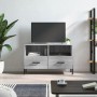 Sonoma grauer TV-Schrank aus Holzwerkstoff, 80 x 36 x 50 cm von vidaXL, TV-Möbel - Ref: Foro24-828986, Preis: 54,21 €, Rabatt: %