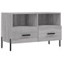 Sonoma grauer TV-Schrank aus Holzwerkstoff, 80 x 36 x 50 cm von vidaXL, TV-Möbel - Ref: Foro24-828986, Preis: 54,21 €, Rabatt: %