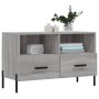 Mueble de TV madera de ingeniería gris Sonoma 80x36x50 cm de vidaXL, Muebles TV - Ref: Foro24-828986, Precio: 54,15 €