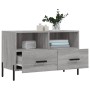 Sonoma grauer TV-Schrank aus Holzwerkstoff, 80 x 36 x 50 cm von vidaXL, TV-Möbel - Ref: Foro24-828986, Preis: 54,21 €, Rabatt: %