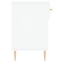 Weiße Schuhbank aus Holzwerkstoff, 102 x 35 x 55 cm von vidaXL, Schuhregale und Schuhorganisatoren - Ref: Foro24-829724, Prei...