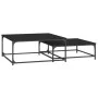 Stackable coffee tables 2 pieces black engineered wood by vidaXL, Coffee table - Ref: Foro24-832818, Price: 67,32 €, Discount: %