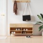 Sonoma Schuhbank aus Eichenholz 102x35x55 cm von vidaXL, Schuhregale und Schuhorganisatoren - Ref: Foro24-829719, Preis: 54,0...