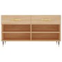 Sonoma Schuhbank aus Eichenholz 102x35x55 cm von vidaXL, Schuhregale und Schuhorganisatoren - Ref: Foro24-829719, Preis: 54,0...