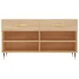 Sonoma Schuhbank aus Eichenholz 102x35x55 cm von vidaXL, Schuhregale und Schuhorganisatoren - Ref: Foro24-829719, Preis: 53,6...
