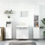 Armario de baño madera de ingeniería blanco 58x33x60 cm de vidaXL, Tocadores de baño - Ref: Foro24-831572, Precio: 42,29 €, D...