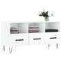 Hochglanzweißer TV-Schrank aus Sperrholz, 102 x 36 x 50 cm von vidaXL, TV-Möbel - Ref: Foro24-829030, Preis: 58,78 €, Rabatt: %