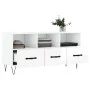 Hochglanzweißer TV-Schrank aus Sperrholz, 102 x 36 x 50 cm von vidaXL, TV-Möbel - Ref: Foro24-829030, Preis: 58,78 €, Rabatt: %