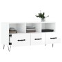 Hochglanzweißer TV-Schrank aus Sperrholz, 102 x 36 x 50 cm von vidaXL, TV-Möbel - Ref: Foro24-829030, Preis: 58,78 €, Rabatt: %