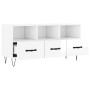 Hochglanzweißer TV-Schrank aus Sperrholz, 102 x 36 x 50 cm von vidaXL, TV-Möbel - Ref: Foro24-829030, Preis: 58,78 €, Rabatt: %