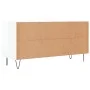 Hochglanzweißer TV-Schrank aus Sperrholz, 102 x 36 x 50 cm von vidaXL, TV-Möbel - Ref: Foro24-829030, Preis: 58,78 €, Rabatt: %