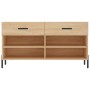 Schuhbank aus Holzwerkstoff Sonoma-Eiche 102x35x55 cm von vidaXL, Schuhregale und Schuhorganisatoren - Ref: Foro24-829751, Pr...