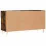 Banco zapatero madera de ingeniería roble ahumado 102x35x55 cm de vidaXL, Zapateros y organizadores de calzado - Ref: Foro24-...