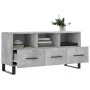 Betongrauer TV-Schrank aus Holzwerkstoff, 102 x 36 x 50 cm von vidaXL, TV-Möbel - Ref: Foro24-829064, Preis: 81,78 €, Rabatt: %
