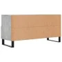 Betongrauer TV-Schrank aus Holzwerkstoff, 102 x 36 x 50 cm von vidaXL, TV-Möbel - Ref: Foro24-829064, Preis: 81,78 €, Rabatt: %