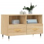 TV-Schrank aus geräuchertem Eichensperrholz, 80 x 36 x 50 cm von vidaXL, TV-Möbel - Ref: Foro24-828951, Preis: 52,25 €, Rabat...