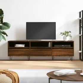 TV-Schrank aus braunem Eichensperrholz, 150 x 30 x 44,5 cm von vidaXL, TV-Möbel - Ref: Foro24-831283, Preis: 96,52 €, Rabatt: %