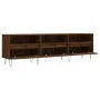 Mueble de TV madera contrachapada roble marrón 150x30x44,5 cm de vidaXL, Muebles TV - Ref: Foro24-831283, Precio: 96,52 €, De...