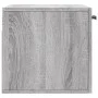 Engineered wood Sonoma gray wall cabinet 60x36.5x35 cm by vidaXL, Lockers and storage cabinets - Ref: Foro24-830034, Price: 4...