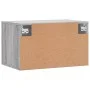 Engineered wood Sonoma gray wall cabinet 60x36.5x35 cm by vidaXL, Lockers and storage cabinets - Ref: Foro24-830034, Price: 4...