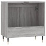 Sonoma gray engineered wood bathroom cabinet 58x33x60 cm by vidaXL, bathroom vanities - Ref: Foro24-831578, Price: 44,32 €, D...