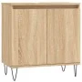 Armario de baño madera de ingeniería roble Sonoma 58x33x60 cm de vidaXL, Tocadores de baño - Ref: Foro24-831583, Precio: 56,4...