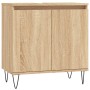 Badezimmerschrank aus Sonoma-Eichenholzwerkstoff, 58 x 33 x 60 cm von vidaXL, Badezimmerwaschtische - Ref: Foro24-831583, Pre...