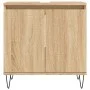 Armario de baño madera de ingeniería roble Sonoma 58x33x60 cm de vidaXL, Tocadores de baño - Ref: Foro24-831583, Precio: 56,4...