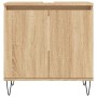 Badezimmerschrank aus Sonoma-Eichenholzwerkstoff, 58 x 33 x 60 cm von vidaXL, Badezimmerwaschtische - Ref: Foro24-831583, Pre...