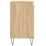 Badezimmerschrank aus Sonoma-Eichenholzwerkstoff, 58 x 33 x 60 cm von vidaXL, Badezimmerwaschtische - Ref: Foro24-831583, Pre...