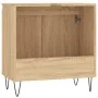 Badezimmerschrank aus Sonoma-Eichenholzwerkstoff, 58 x 33 x 60 cm von vidaXL, Badezimmerwaschtische - Ref: Foro24-831583, Pre...