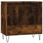 Armario de baño madera de ingeniería roble ahumado 58x33x60 cm de vidaXL, Tocadores de baño - Ref: Foro24-831585, Precio: 41,...