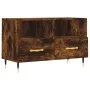 Smoked oak plywood TV cabinet 80x36x50 cm by vidaXL, TV Furniture - Ref: Foro24-828953, Price: 46,63 €, Discount: %