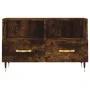 Smoked oak plywood TV cabinet 80x36x50 cm by vidaXL, TV Furniture - Ref: Foro24-828953, Price: 46,63 €, Discount: %
