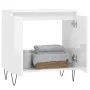 Armario de baño madera de ingeniería blanco brillo 58x33x60 cm de vidaXL, Tocadores de baño - Ref: Foro24-831582, Precio: 49,...