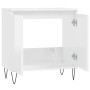 Badezimmerschrank Holzwerkstoff weiß glänzend 58x33x60 cm von vidaXL, Badezimmerwaschtische - Ref: Foro24-831582, Preis: 49,9...
