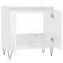 Engineered wood high gloss white bathroom cabinet 58x33x60 cm by vidaXL, bathroom vanities - Ref: Foro24-831582, Price: 49,30...